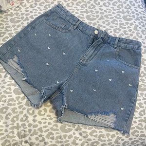 Kittenish Denim Shorts
